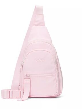 PINK Victoria's Secret Light Pink Crossbody Sling Bag 🍬🍭 NWT